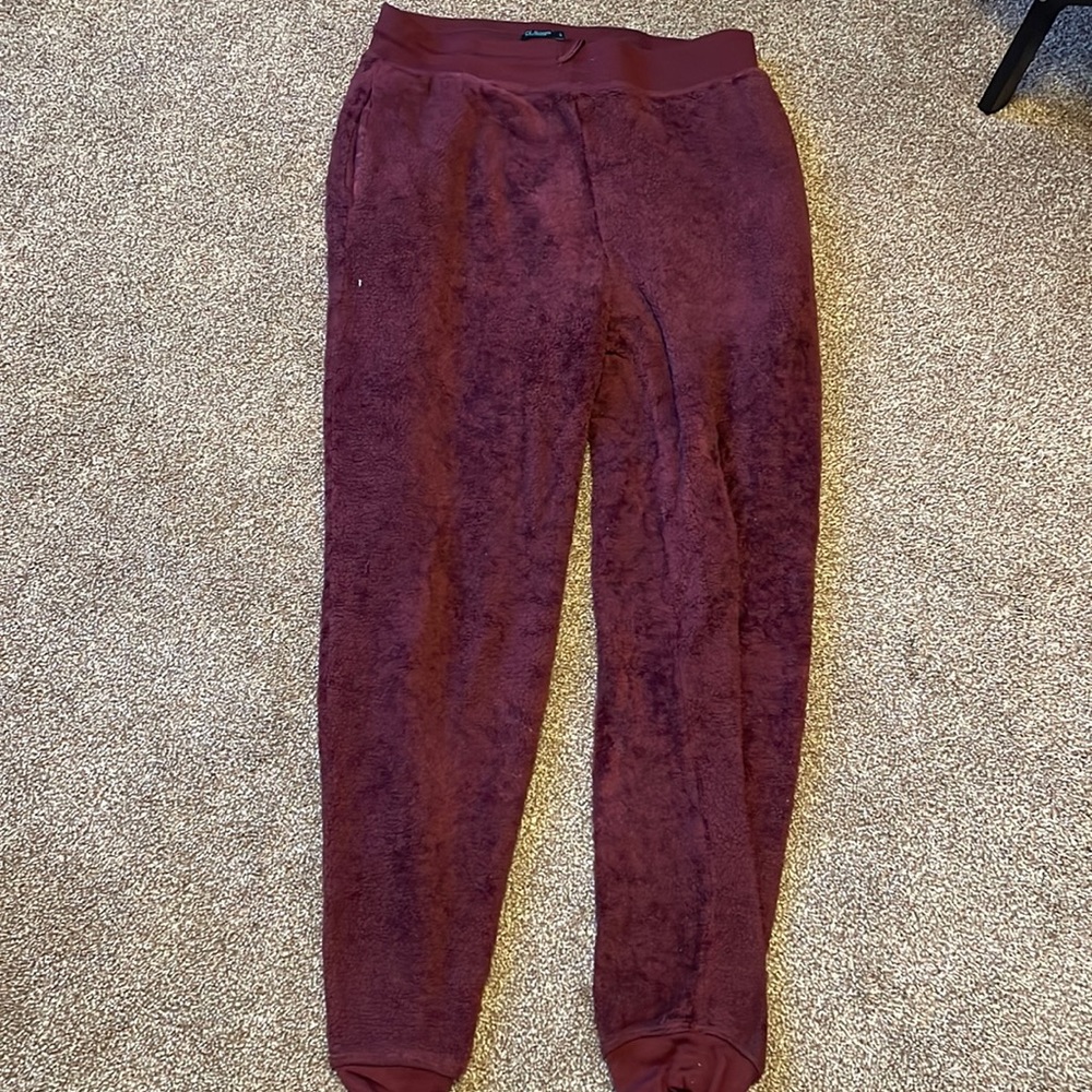 Dark purple, very soft sweatpants